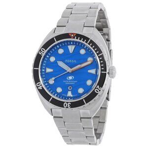 FX04458B NWT Fossil Fashion Men's Quartz Steel Authentic Watch